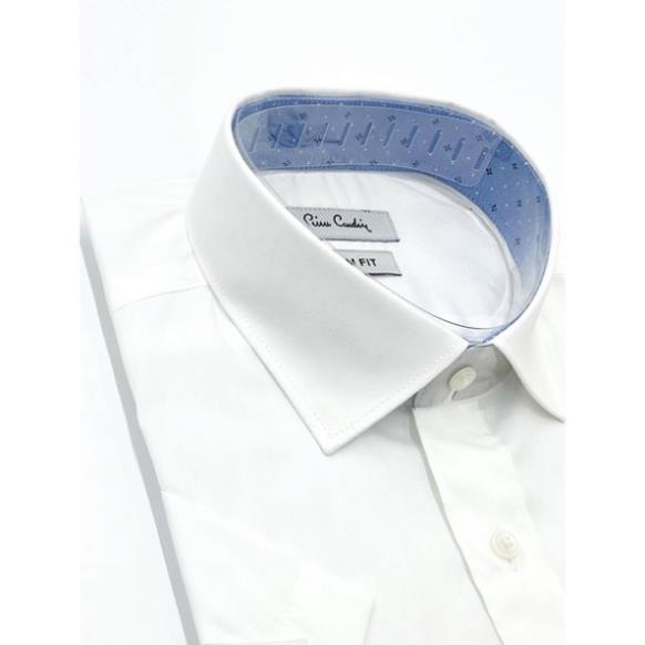 áo sơmi nam trắng văn phòng Cao Cấp, Pierre Cardin, xịn Hàn Quốc, Chất Cotton Nhập Khẩu, Brandy Shop, 22M08 New