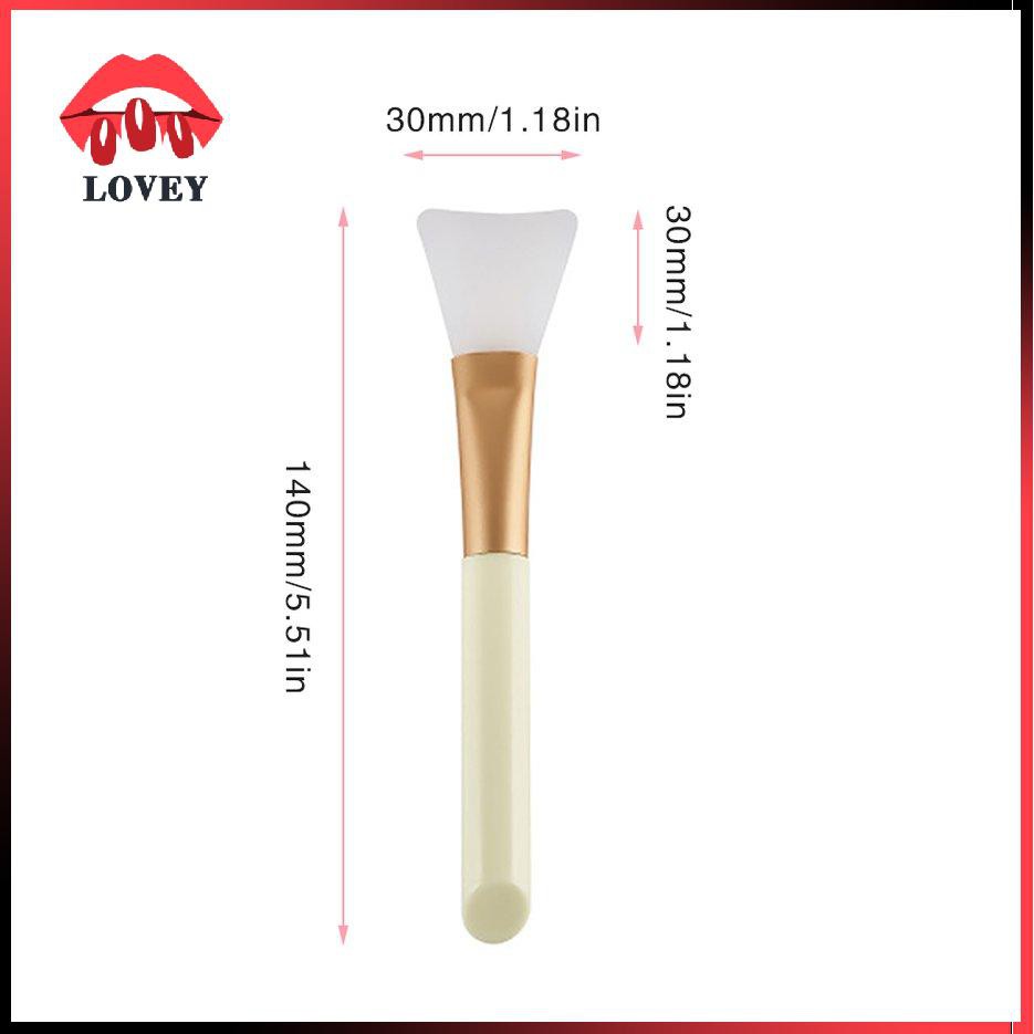 Cọ đầu silicon đắp mặt nạ làm đẹp tiện lợi