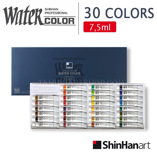 Màu nước ShinHan Professional 12,13,18,20,24,30 màu