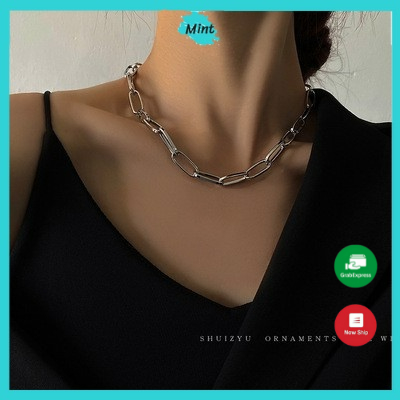 Dây Chuyền Nữ ❤️FREESHIP❤️ Vòng Cổ Xích Lớn Cá Tính Basic Phong Cách Hàn Quốc