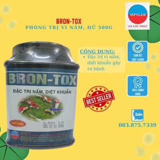 BRON TOX đặc trị nấm, hết cạ mình nằm đáy, màng trắng nhớt 500gr