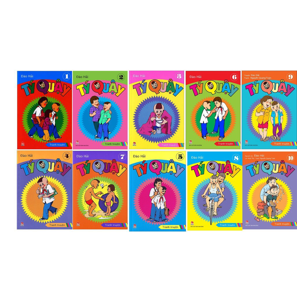 Sách - Combo Tý Quậy ( Lẻ từ tập 1 -11 ) - NXB Kim Đồng