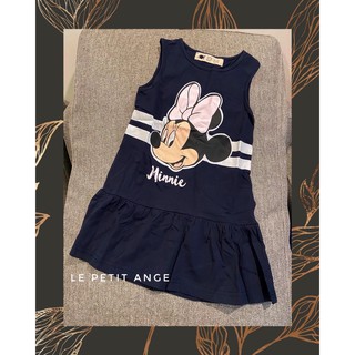 [HÀNG SẴN_ẢNH THẬT] Váy bé gái cộc tay HM mickey, hàng xuất dư mát đẹp