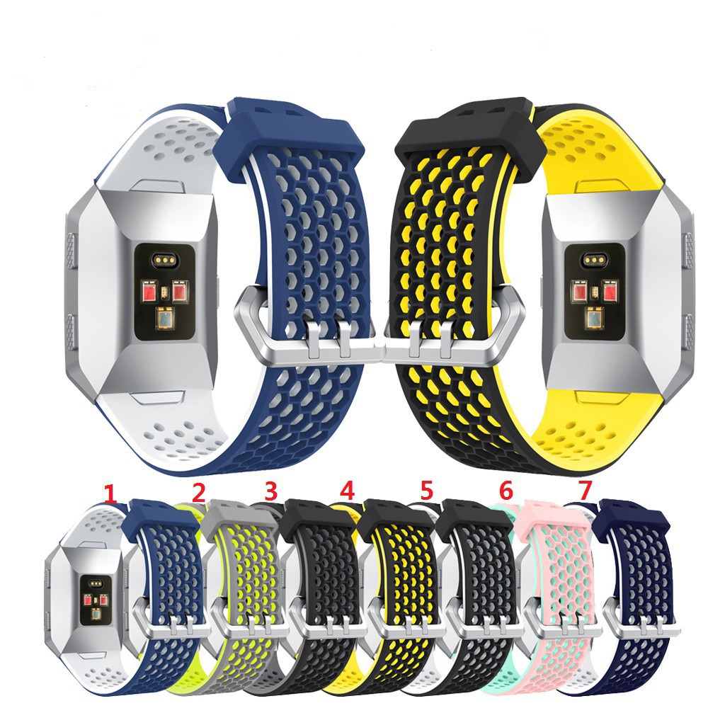 Dây đeo bằng silicone thể thao chống nước cho đồng hồ Fitbit Ionic
