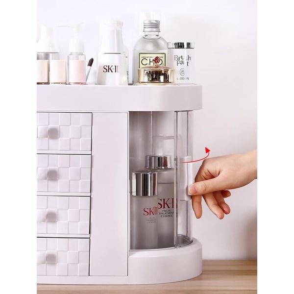 Tủ đựng mỹ phẩm, hộp đựng mỹ phẩm có ngăn kéo