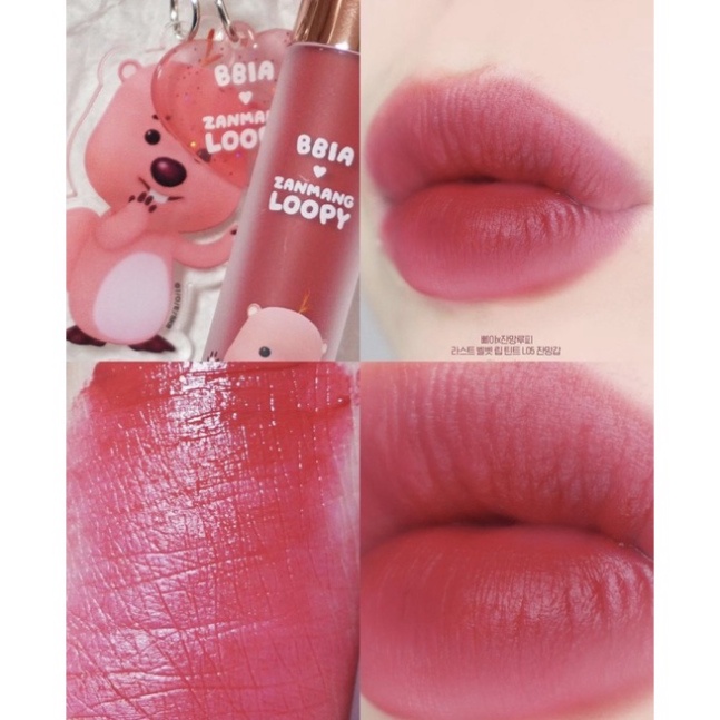 Son Bbia last Velvet Lip Tint phiên bản Chú Gấu ZanMang Loopy