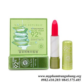 Son dưỡng môi lô hội Aloe Vera 92%