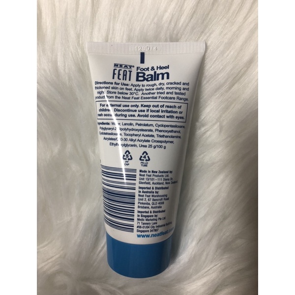 Kem dưỡng gót chân Neat Feat Heal Balm 120g.