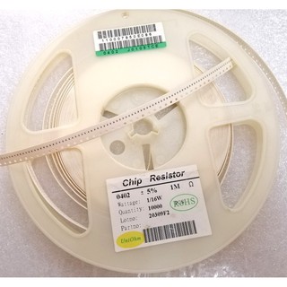 Trở Dán SMD 0402 5% (50 Con) 0R~1M