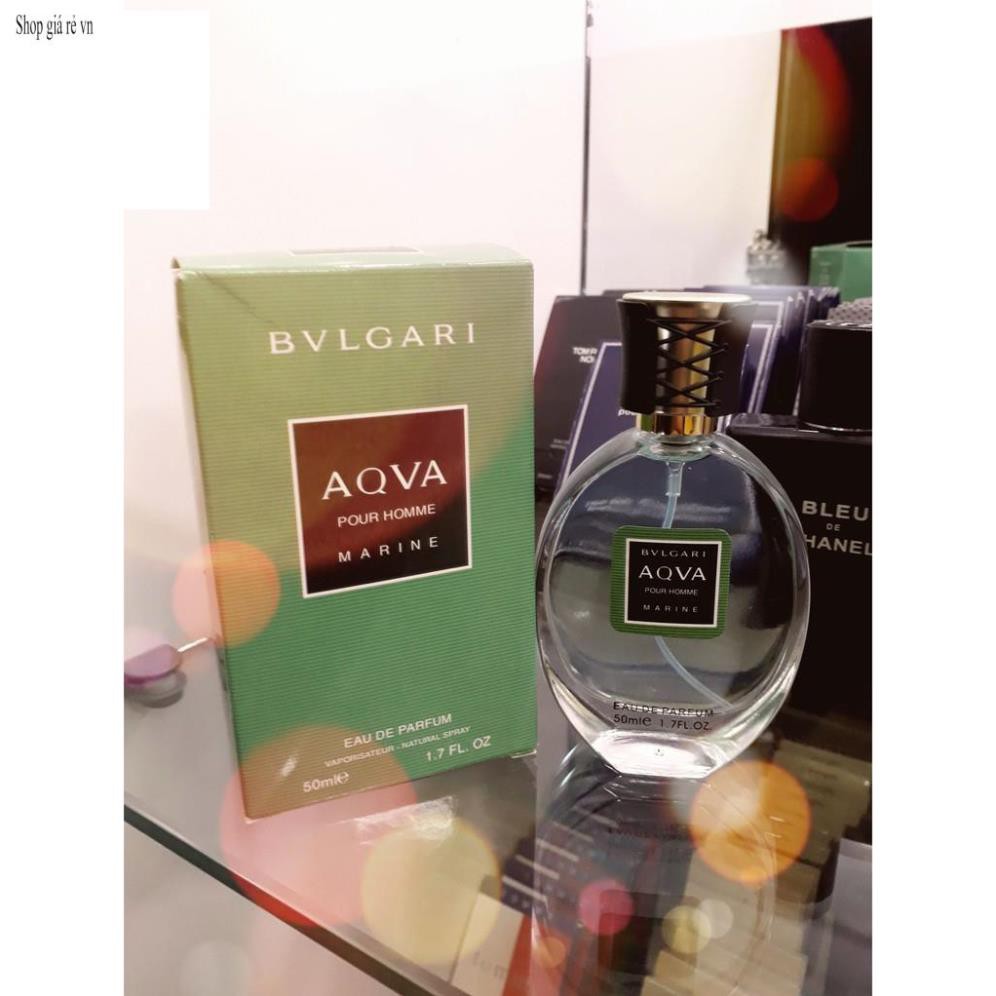 NƯỚC HOA NAM BVL AQVA MARINE POUR HOMME 50ml