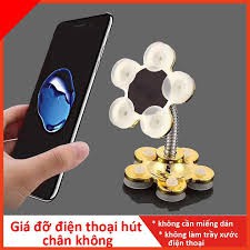 Giá đỡ điện thoại hút chân không xoay 360 độ Thông Minh Tện Lợi