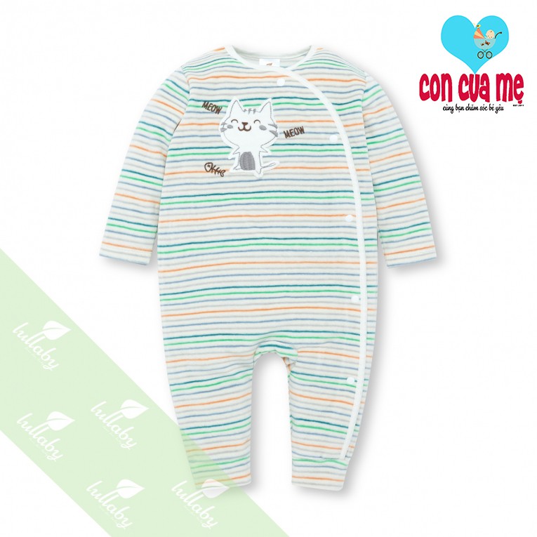 [Sale xả hàng] Bộ body liền quần băng lông Lullaby NH07-18