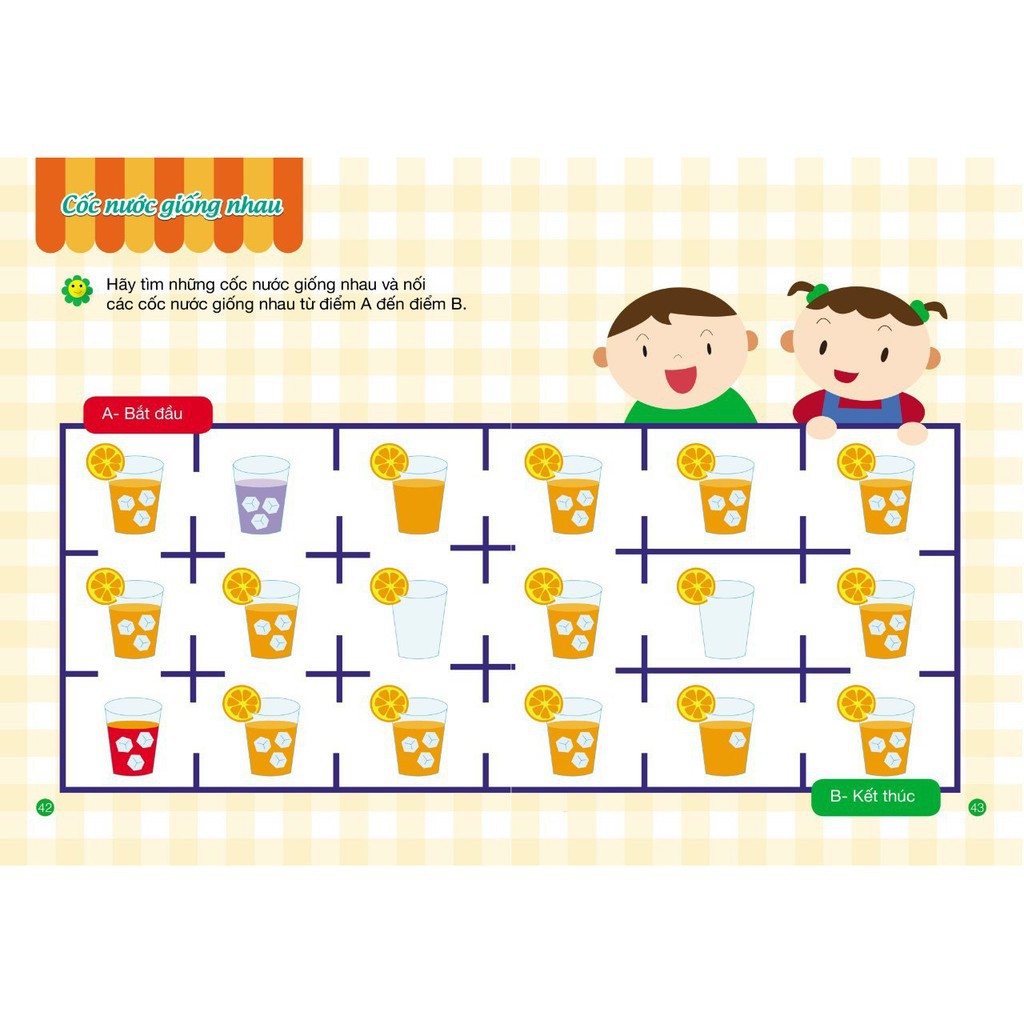 Sách - Toán Tư Duy - Trò chơi toán học - Dành cho trẻ em từ 3-4 tuổi. Học mà chơi, chơi mà học | BigBuy360 - bigbuy360.vn
