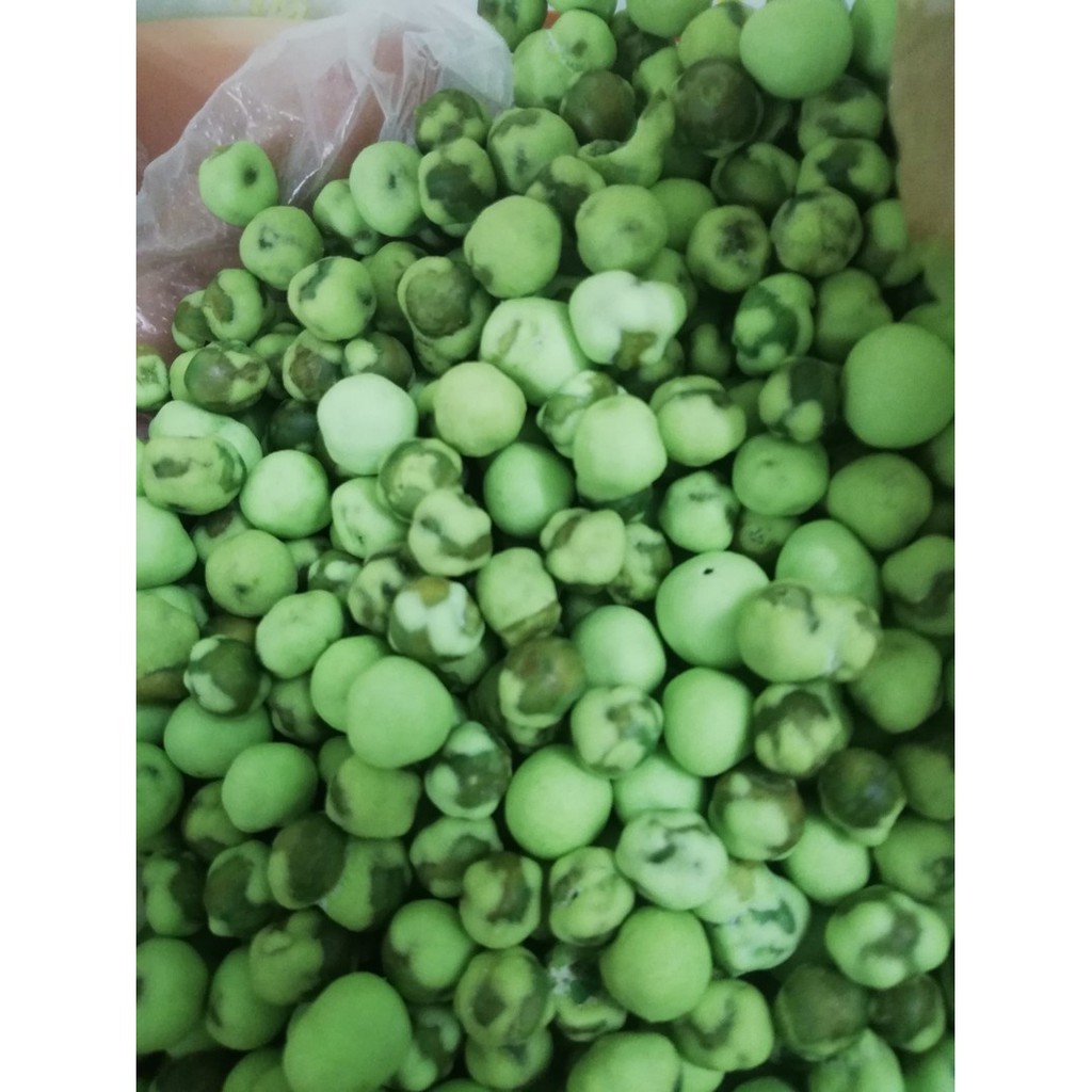 [Mã GROSALE2703 giảm 8% đơn 250K] 1kg đậu hà lan wasabi chính hãng nuttyone