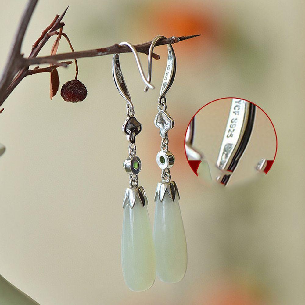 Khuyên Tai Dáng Dài Phong Cách Vintage Sang Trọng Dành Cho Nữ