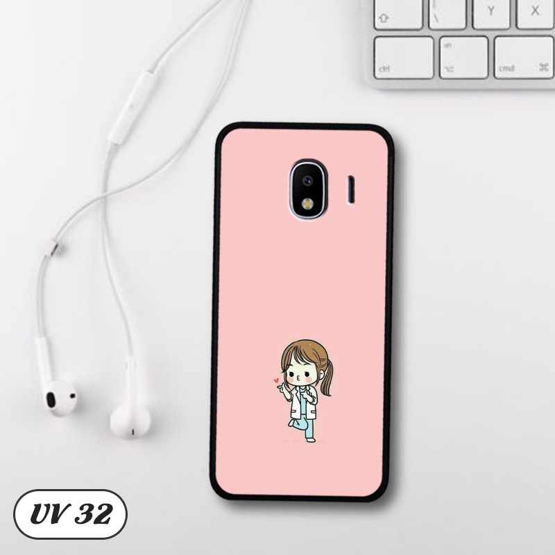 Ốp lưng nhám viền dẻo Samsung Galaxy J4 2018 in hình