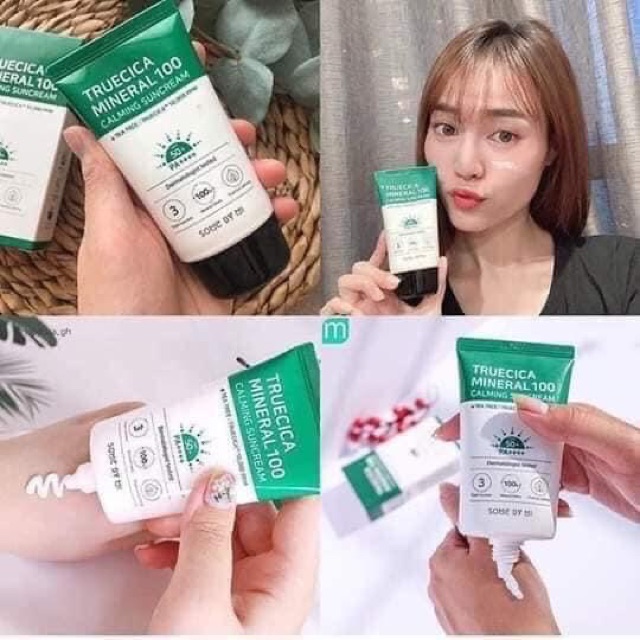 Kem chống nắng Some By Mi Truecia Mineral 100 Calming Suncream