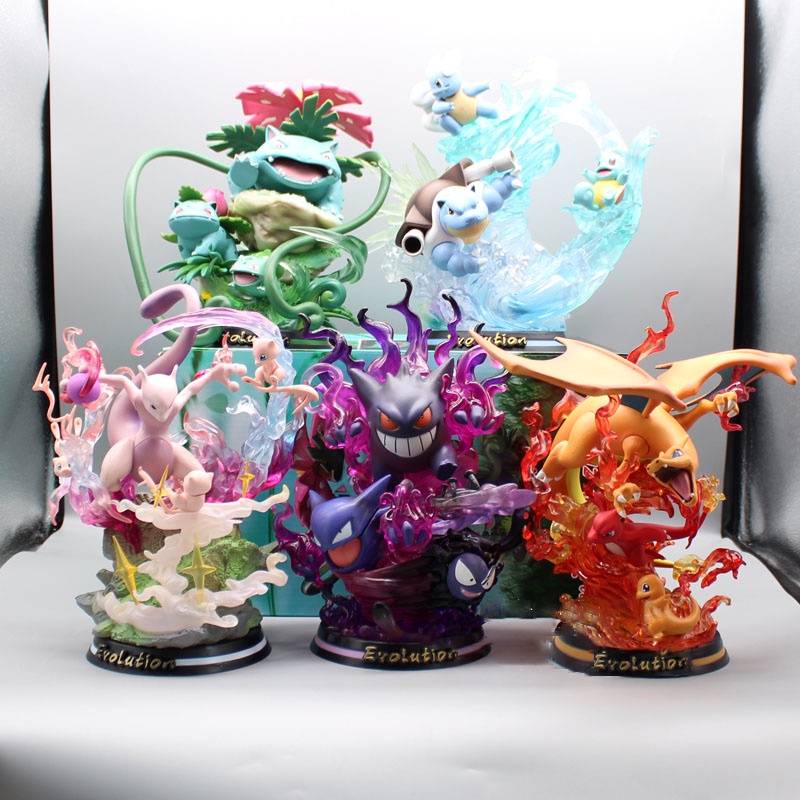 Mô hình Pokemon Bulbasaur Ivysaur Venusaur 26cm có led hàng mới ra cực đẹp, chất lượng