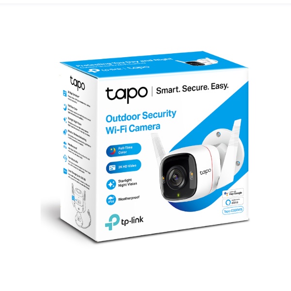 Camera IP Wifi TP-Link Tapo C320WS 4MP/ ngoài trời