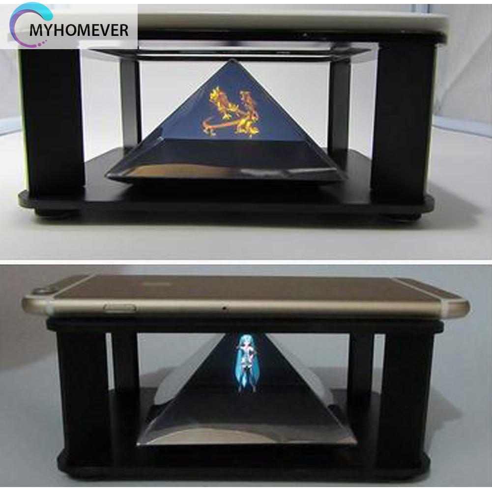 Thiết bị chiếu đứng hiển thị holographic 3D cho điện thoại di động 3.5-6inch