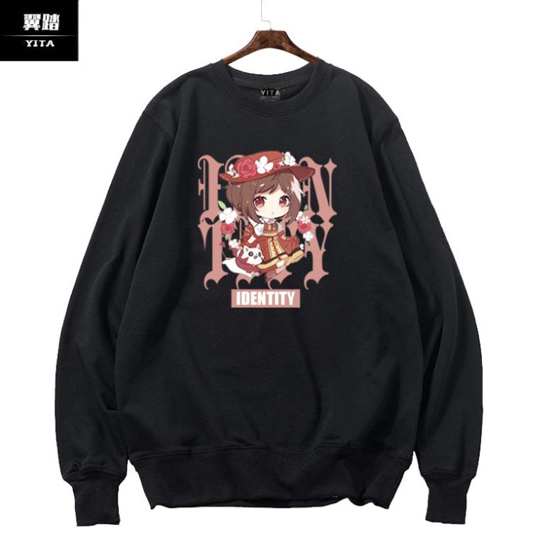 Áo Sweater Đen Game Indentity V