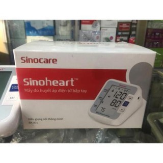 Máy đo huyết áp bắp tay Sinocare SINOHEART BA-801 bảo hành 3 năm