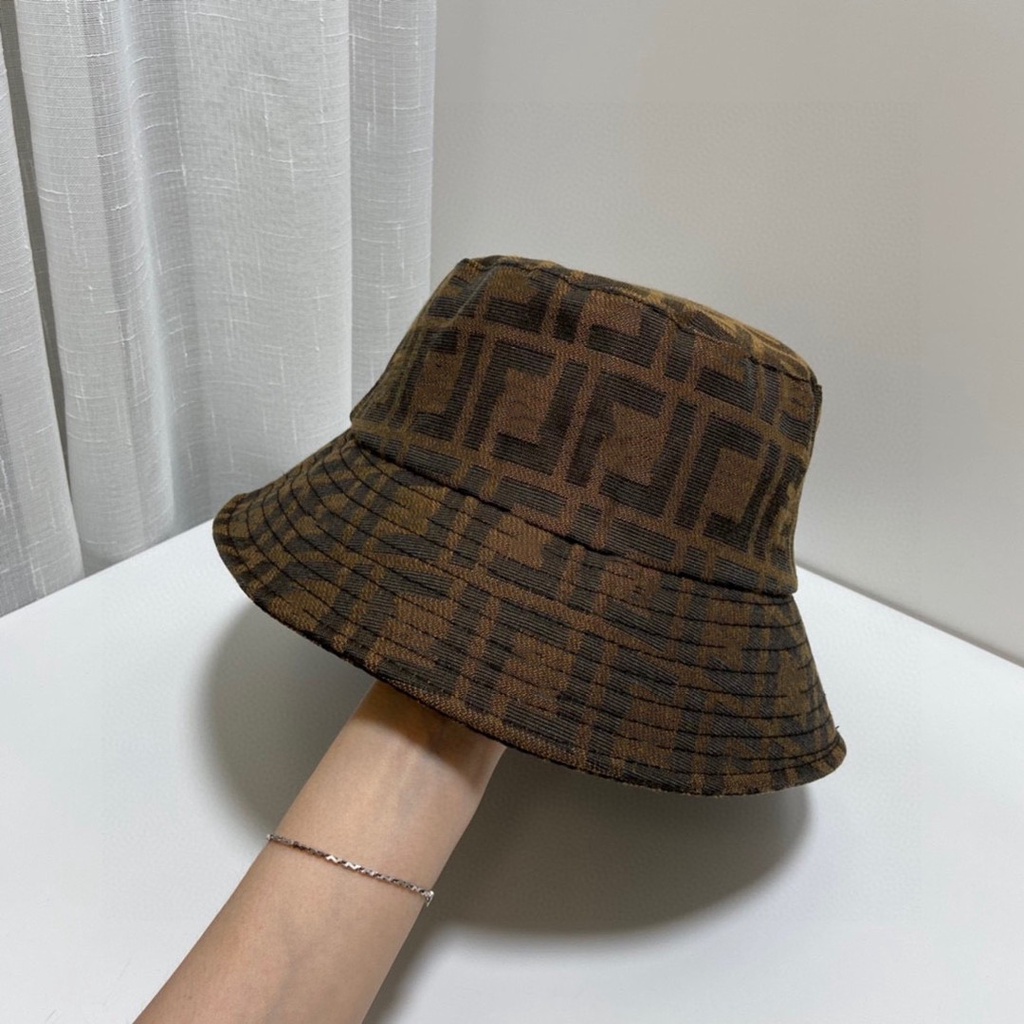 Nón Bucket Chống Nắng In Logo di Cho Nữ