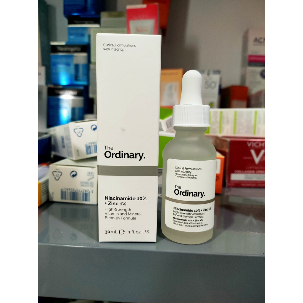 The Ordinary Niacinamide 10% + ZinC 1% làm dịu da ngừa thâm mụn
