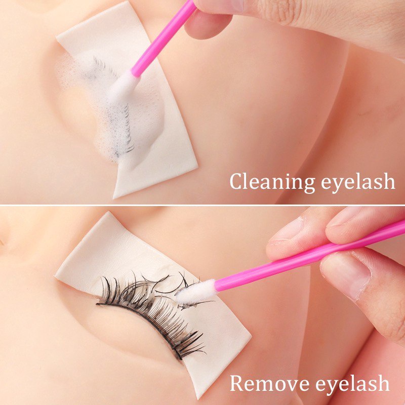 Bộ 50 Cọ Son Môi / Cọ Son Môi / Dụng Cụ Trang Điểm Làm Đẹp / Cọ Chuốt Lông Mi / Mascara Cá Nhân Dùng Một Lần