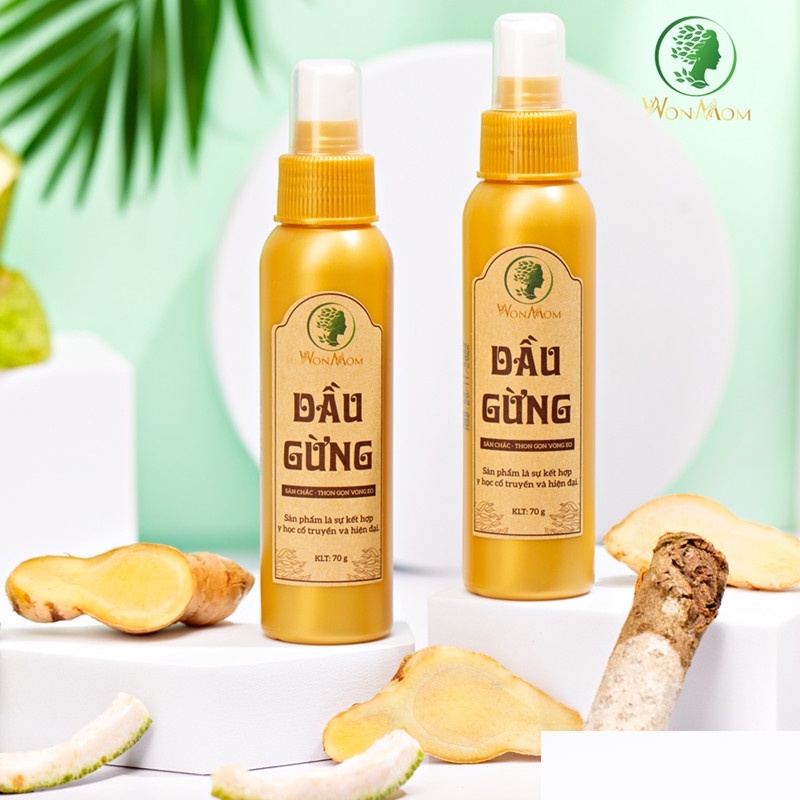 Dầu gừng thảo dược massage tan mỡ bụng sau sinh Wonmom là 1 trong số những sản phẩm được yêu thích nhất của các mẹ bỉm s