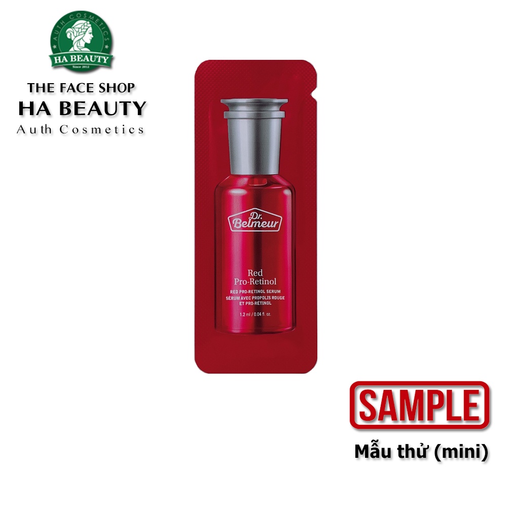Tinh chất dưỡng da chống lão hóa dưỡng ẩm cải thiện giảm nếp nhăn The Face Shop Dr Belmeur Red Pro-Retinol Serum