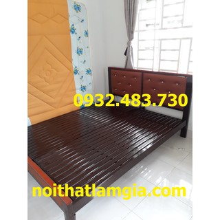 Giường sắt đơn tháo ráp , sơn tĩnh điện , new freeship hcm
