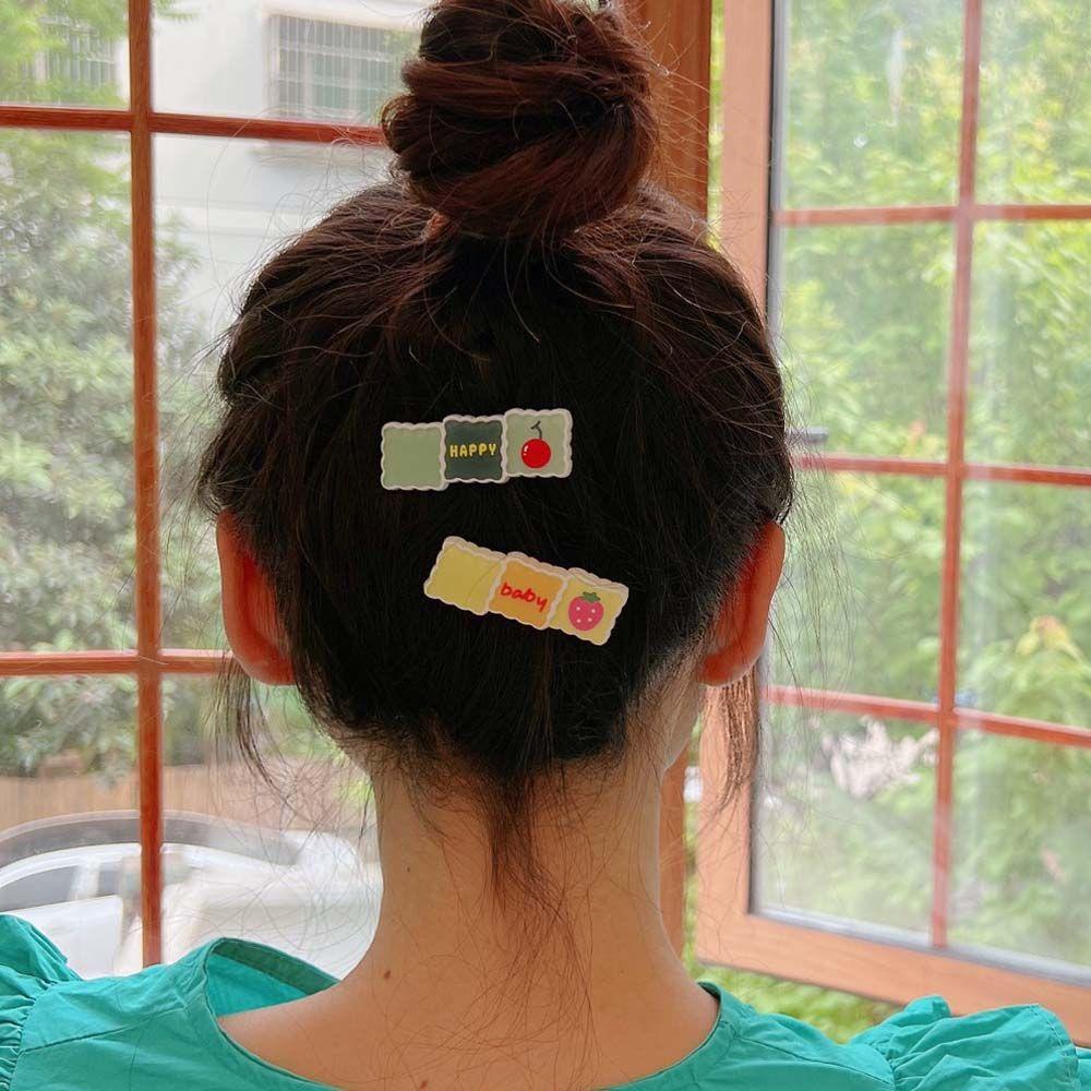 IVORY Kẹp Tóc Hoạt Hình Thỏ Phong Cách Hàn Quốc