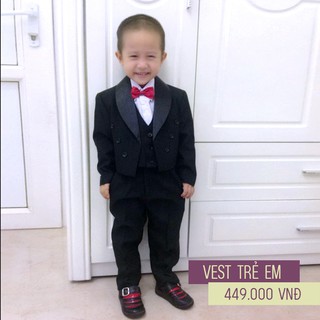 Bộ Vest 5 chi tiết cho bé trai