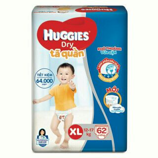 Tã quần huggies m74/l68/xl62