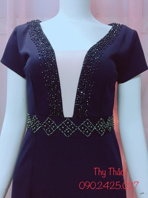 Đầm trung niên thiết kế và may theo số đo