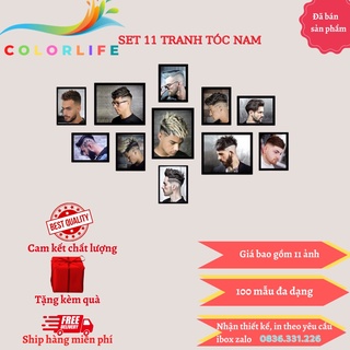TRANH BARBER TÓC NAM  TREO TƯỜNG - DÁN TƯỜNG TRANG TRÍ QUÁN SALON TIỆM CẮT TÓC-SEO2 - COLORLIFE