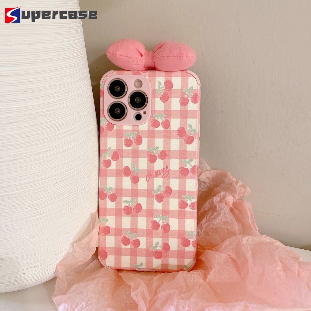 Ốp điện thoại TPU mềm đính nơ Xiaomi Mi 11 Lite 10 10s 9 Poco M3 11X Pro X3 GT F3 Redmi Note 10 5G 9T 9 Power 8 Pro K40 K30 K20 Pro