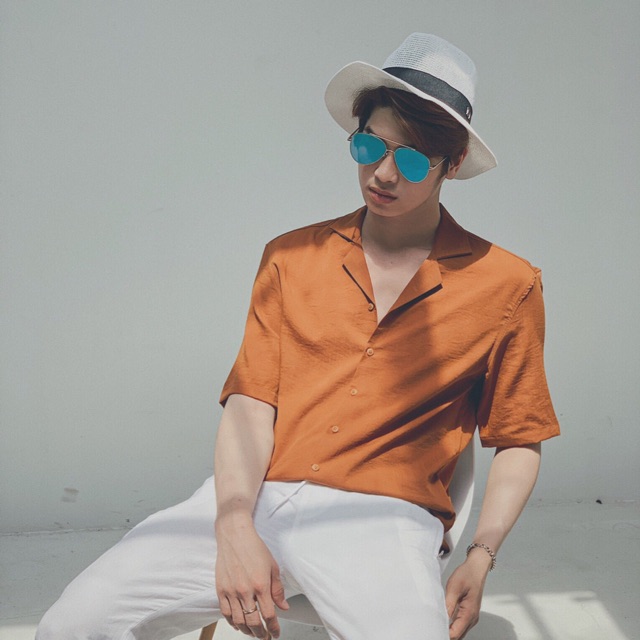 ÁO SƠMI COTTON LỤA CỔ VEST CAO CẤP