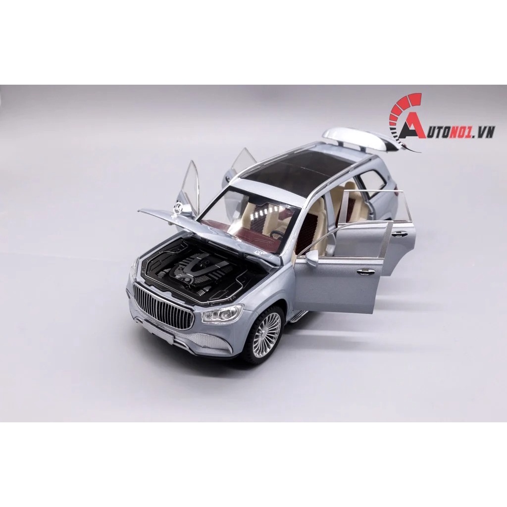 MÔ HÌNH XE MERCEDES MAYBACH GLS600 1:24 CHIMEI 7516