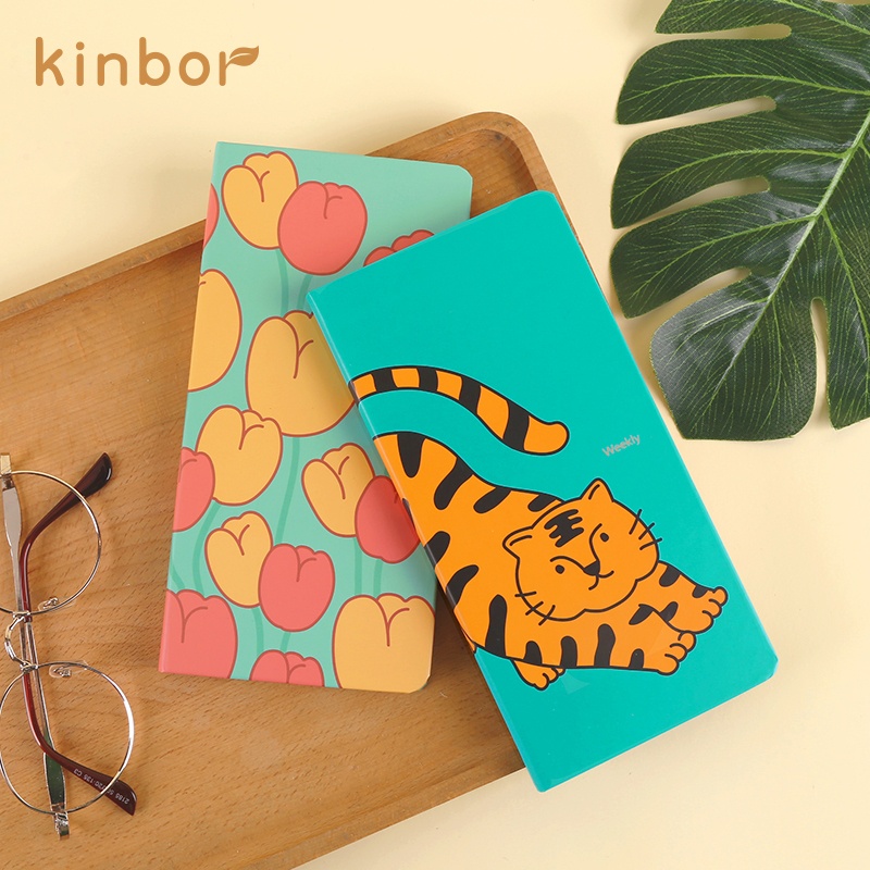 Sổ Tay Ghi Chú Bề Mặt Cứng In Họa Tiết Kinbor Agenda 2022