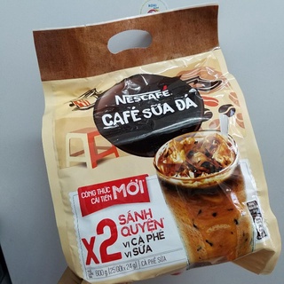 Cà phê hoà tan Nescafe Cafe sữa đá túi 600g
