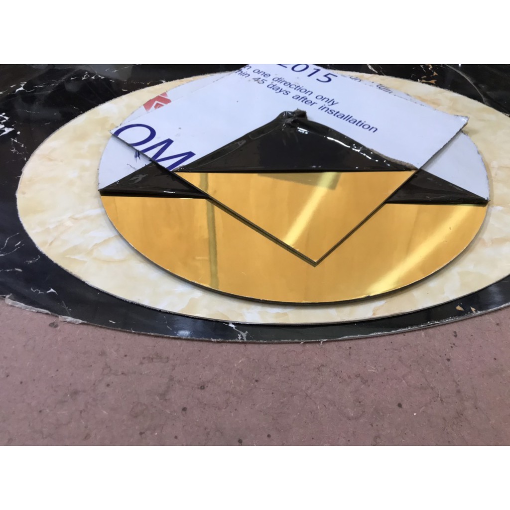 Tấm Nhựa Nhôm  Alu tráng gương gương vàng gương bạc gương đen 3mm bóng đẹp khổ A3, A4, A5, cắt theo yêu cầu