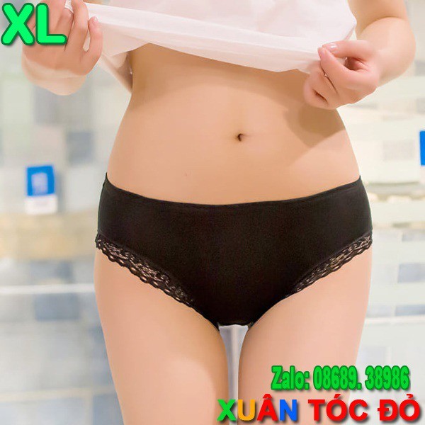 SỈ ZALO RẺ HƠN NHIỀU_ Quần Lót Viền Ren Siêu Đẹp Size To H002 XL