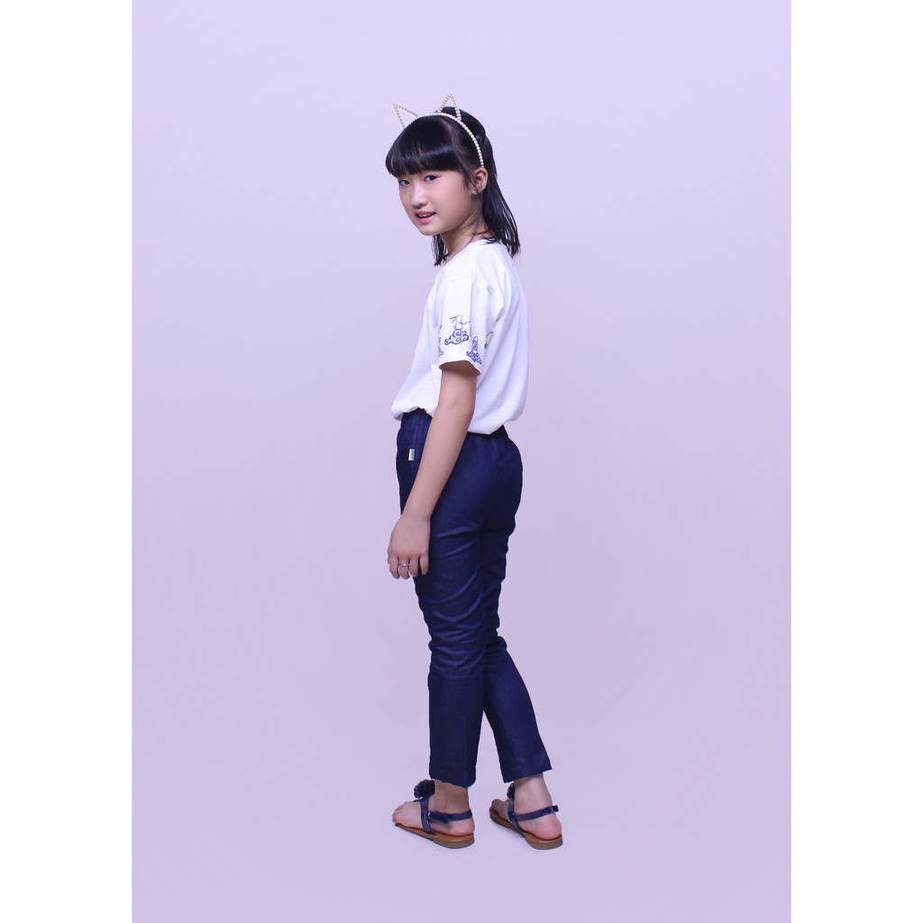 Quần dài cho bé skinny xanh đen từ 10kg - 45kg để đi chơi GQD001 - JADINY