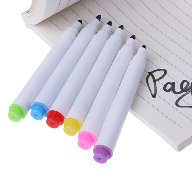 Set 6 Bút Lông Viết Bảng Tiện Lợi