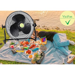 Quạt Năng Lượng Chân Quỳ Có Cổng Sạc Pin Điện Thoại, Có Pin Tích Điện