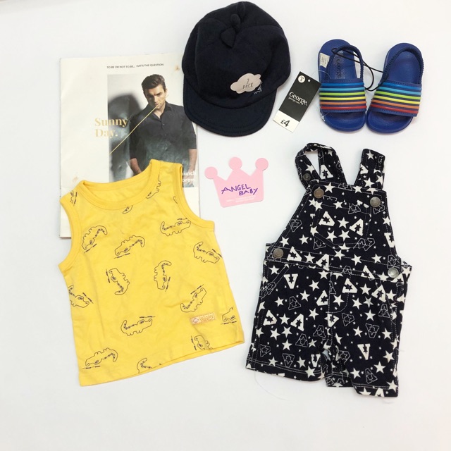 SET BỘ YẾM SZ 3-6M BÉ TRAI