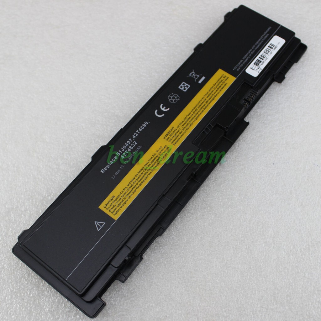 Pin Laptop LENOVO T410S - 6 CELL - ThinkPad T400S T410S T410SI 42T4688 42T4689 42T4690 51J0497