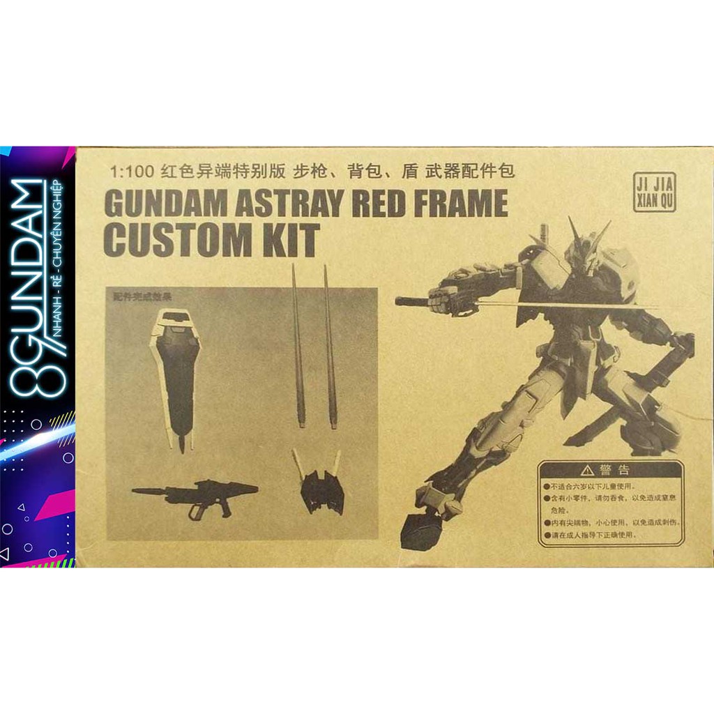 Mô Hình Lắp Ráp Phụ Kiện Custom Kit cho MG Astray Red Frame